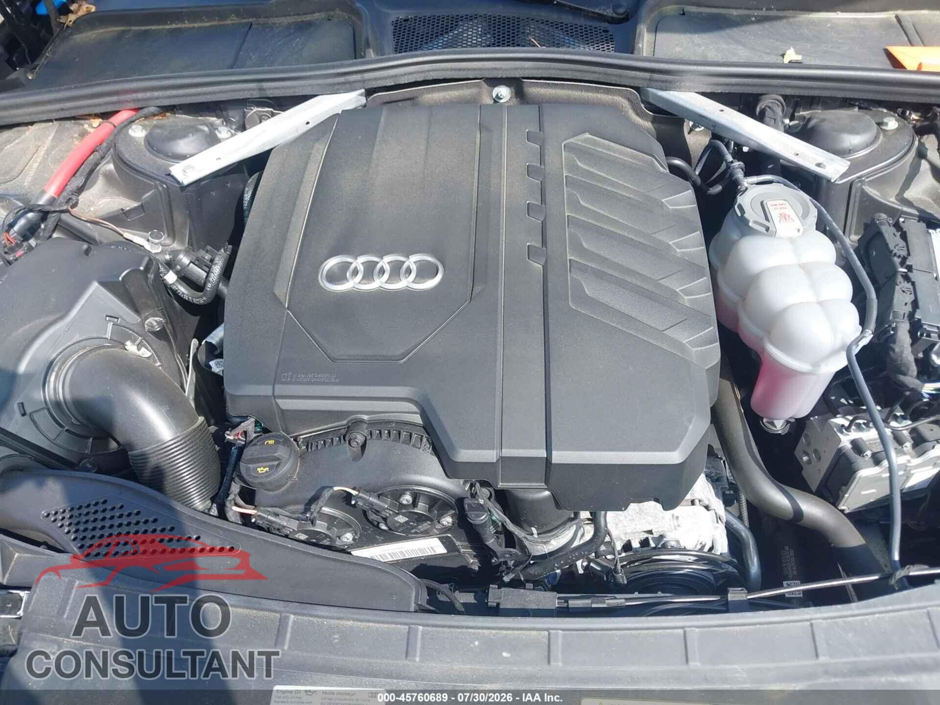 AUDI A4 2023 - WAUDAAF45PN015926
