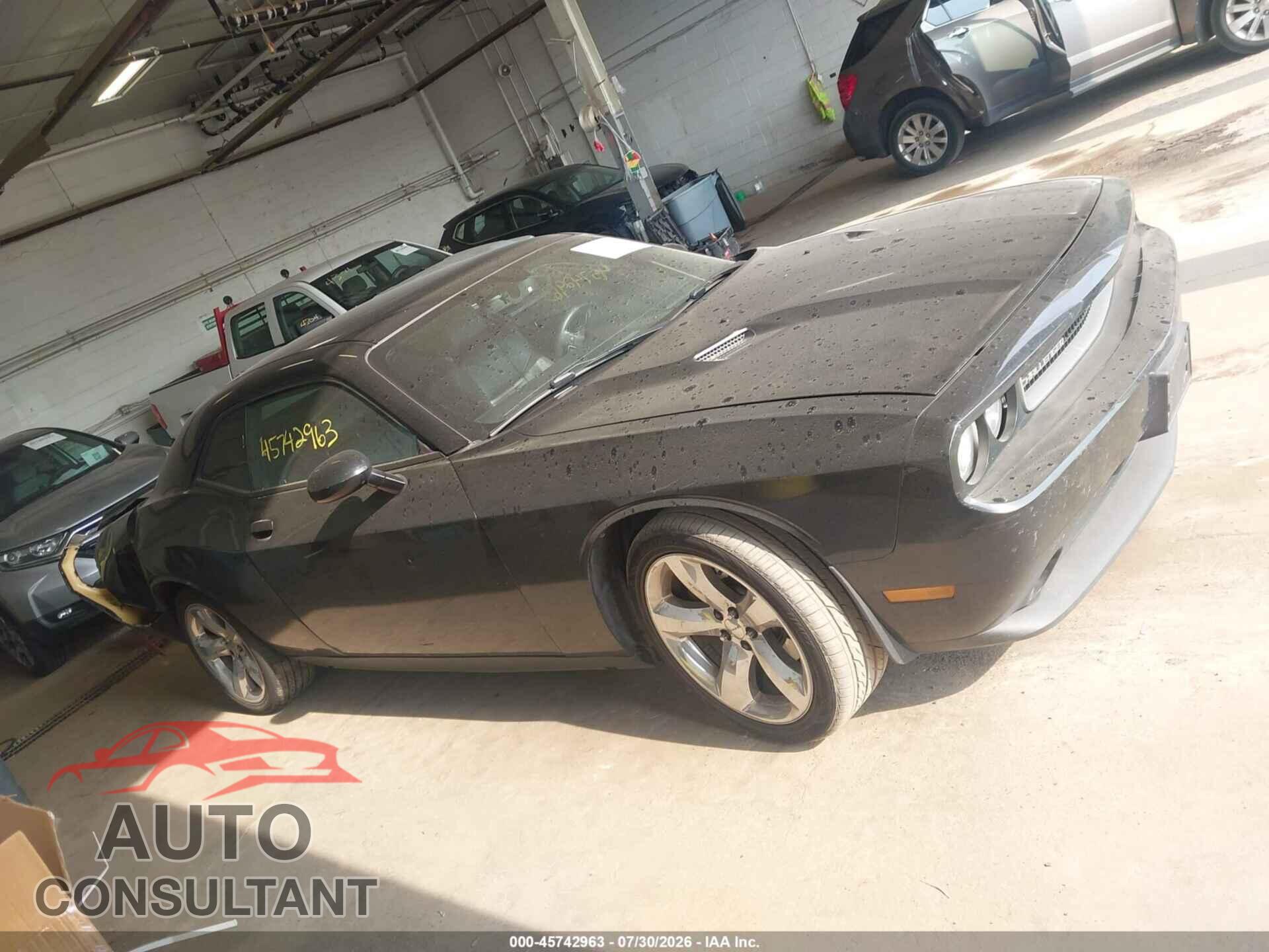 DODGE CHALLENGER 2012 - 2C3CDYAG4CH258070