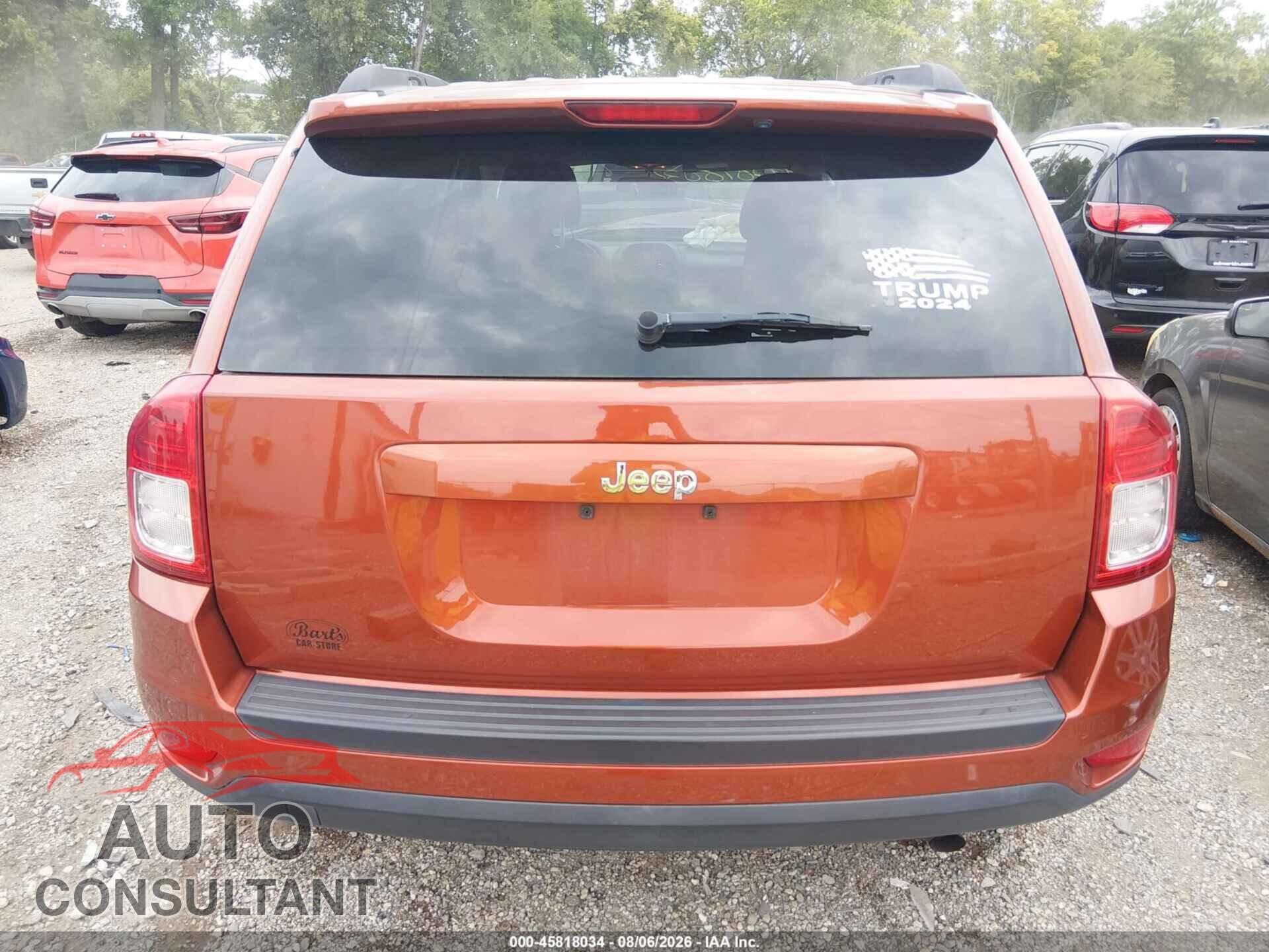 JEEP COMPASS 2012 - 1C4NJCBB6CD602949