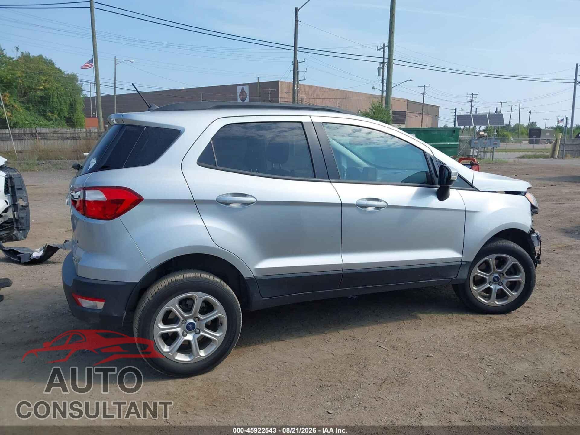 FORD ECOSPORT 2021 - MAJ6S3GL2MC416910