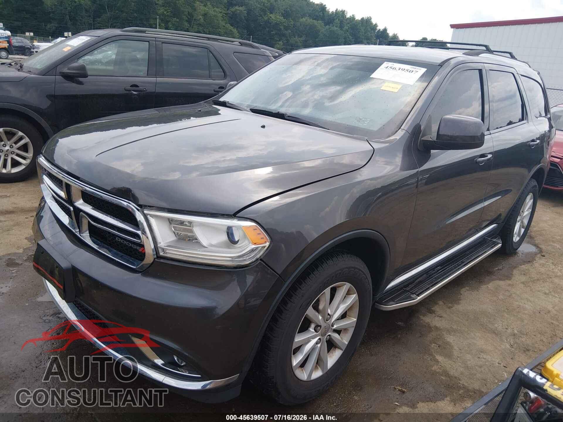 DODGE DURANGO 2015 - 1C4RDJAG4FC161407