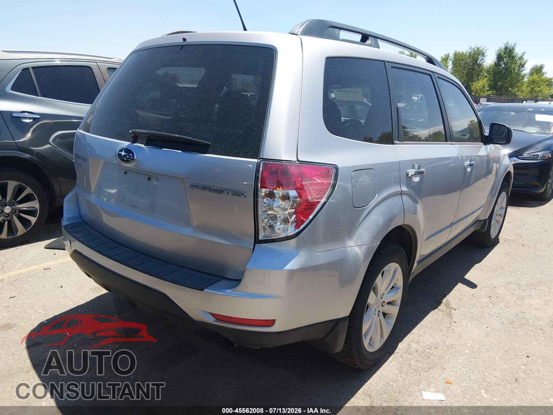 SUBARU FORESTER 2012 - JF2SHBDC3CH442473