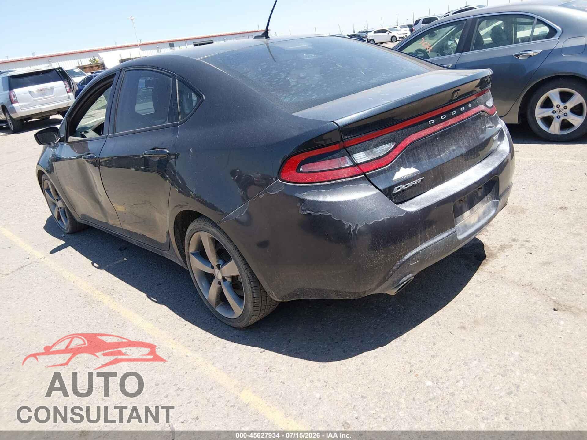 DODGE DART 2014 - 1C3CDFEB7ED768299