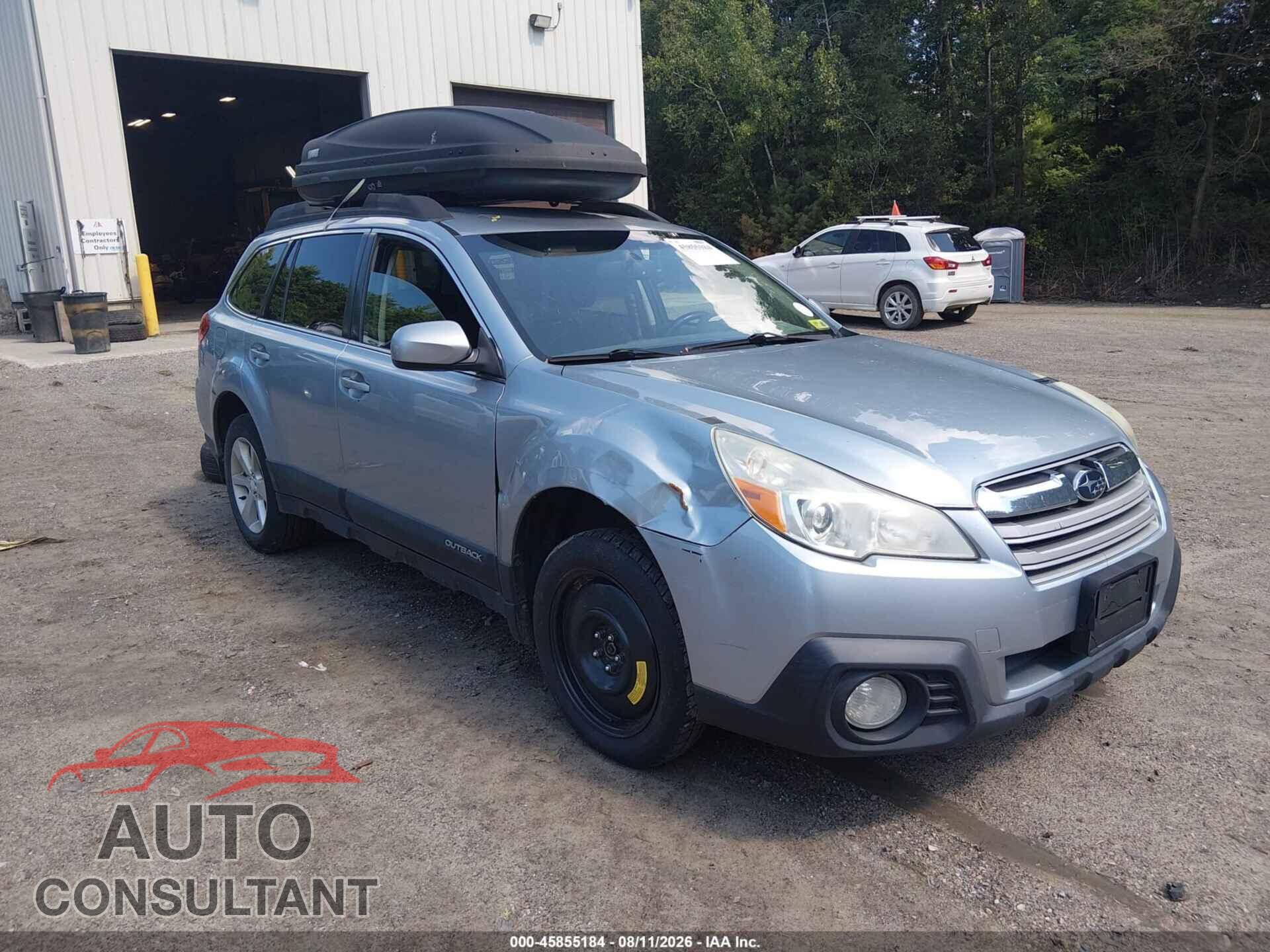 SUBARU OUTBACK 2013 - 4S4BRBCC5D3304263