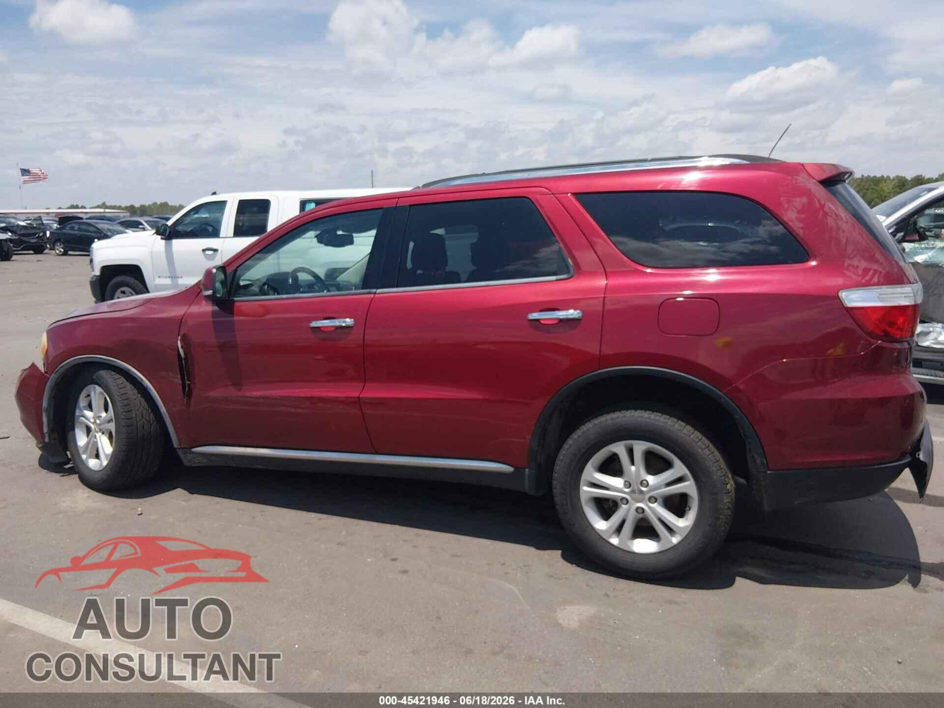 DODGE DURANGO 2013 - 1C4RDJDG5DC674397