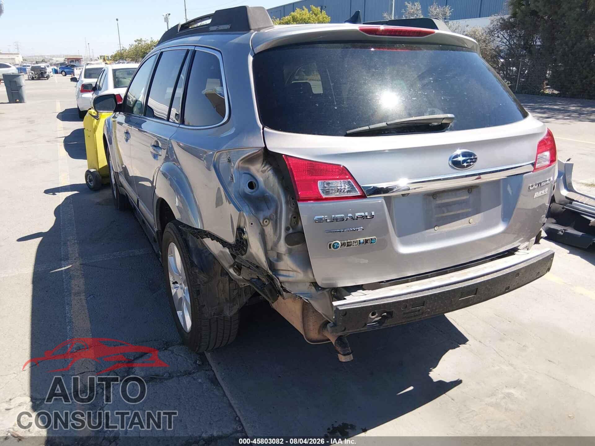 SUBARU OUTBACK 2011 - 4S4BRBLC5B3386301