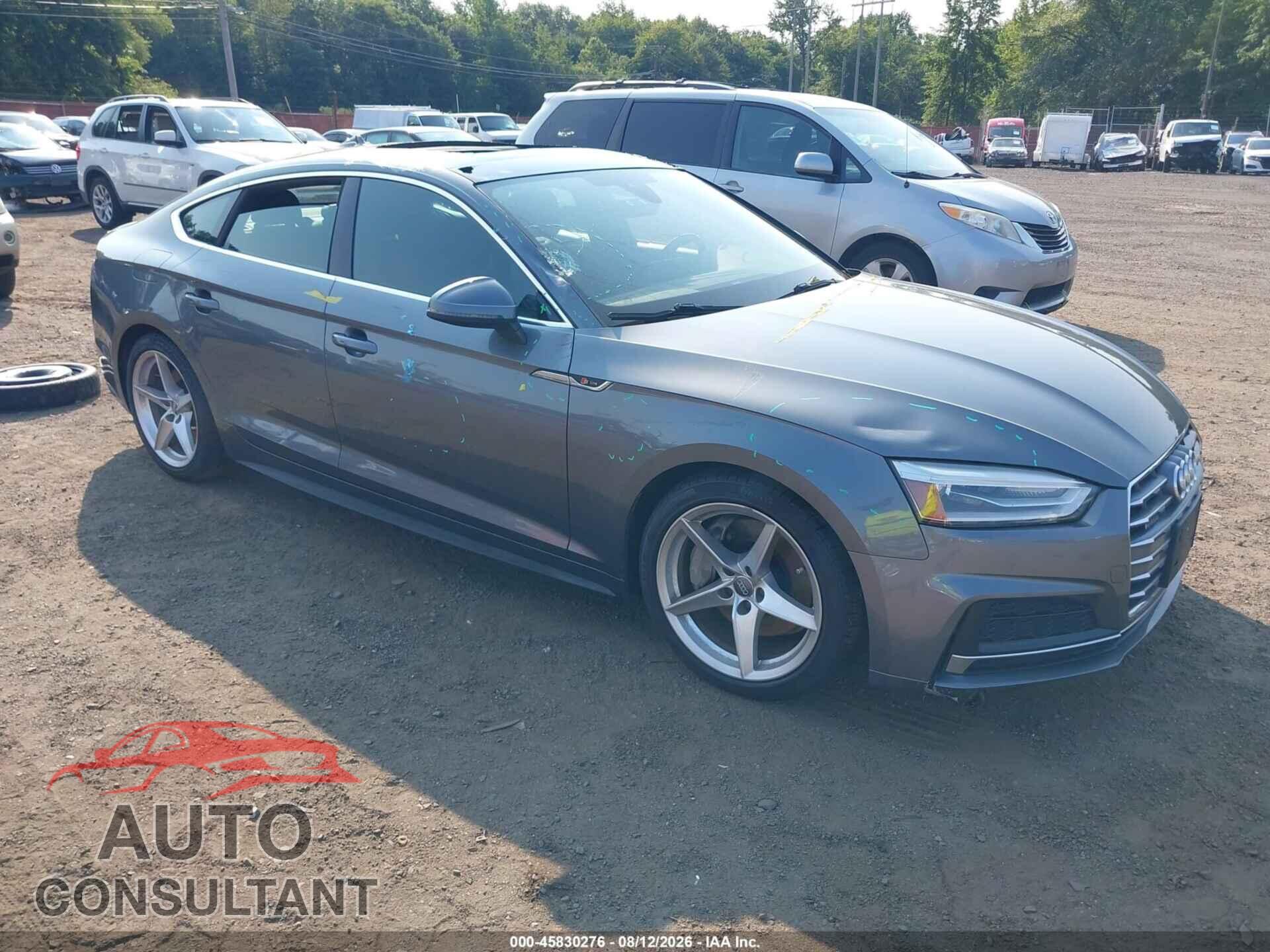 AUDI A5 2018 - WAUDNCF56JA088682