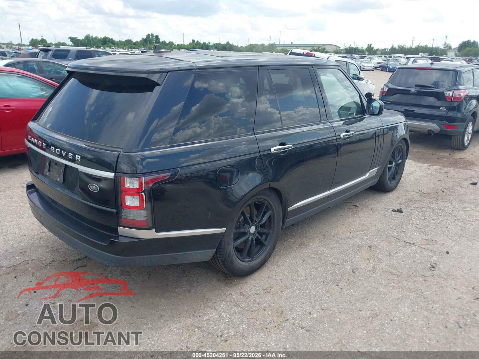 LAND ROVER RANGE ROVER 2016 - SALGR2KF4GA309727