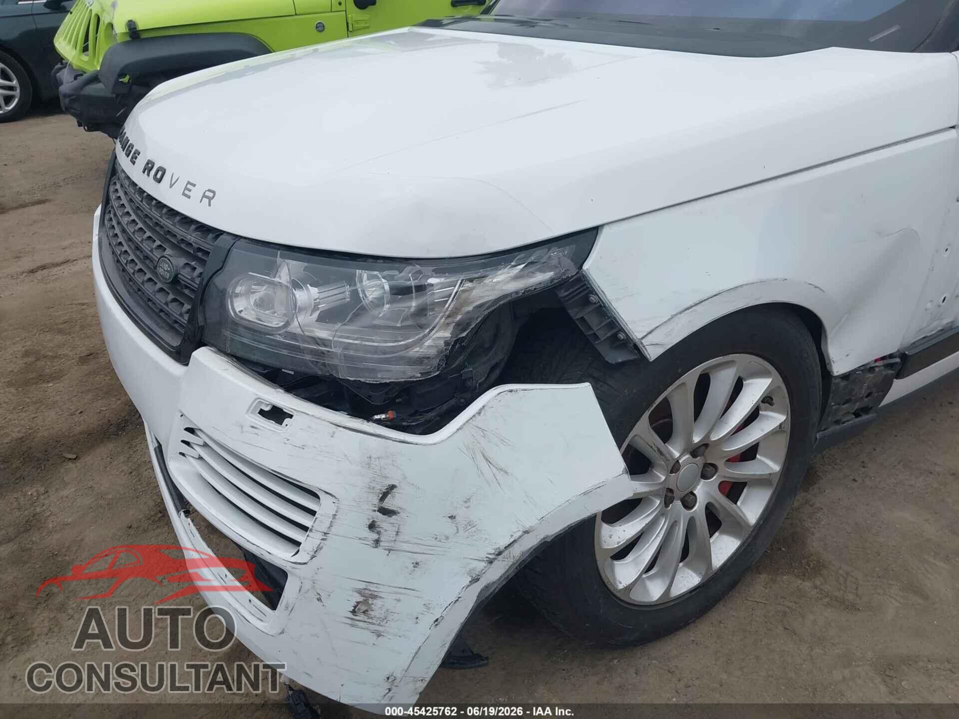 LAND ROVER RANGE ROVER 2016 - SALGS2EF2GA307877