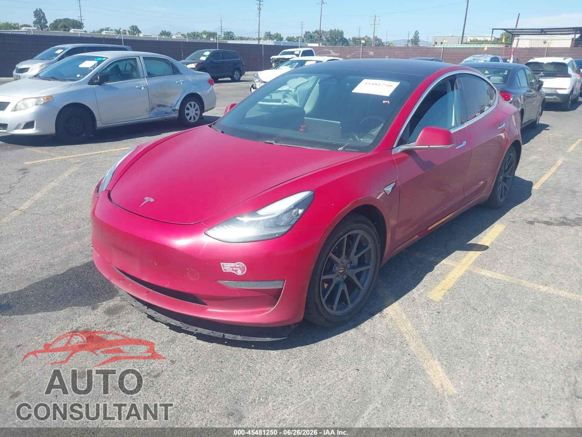 TESLA MODEL 3 2018 - 5YJ3E1EA1JF016796