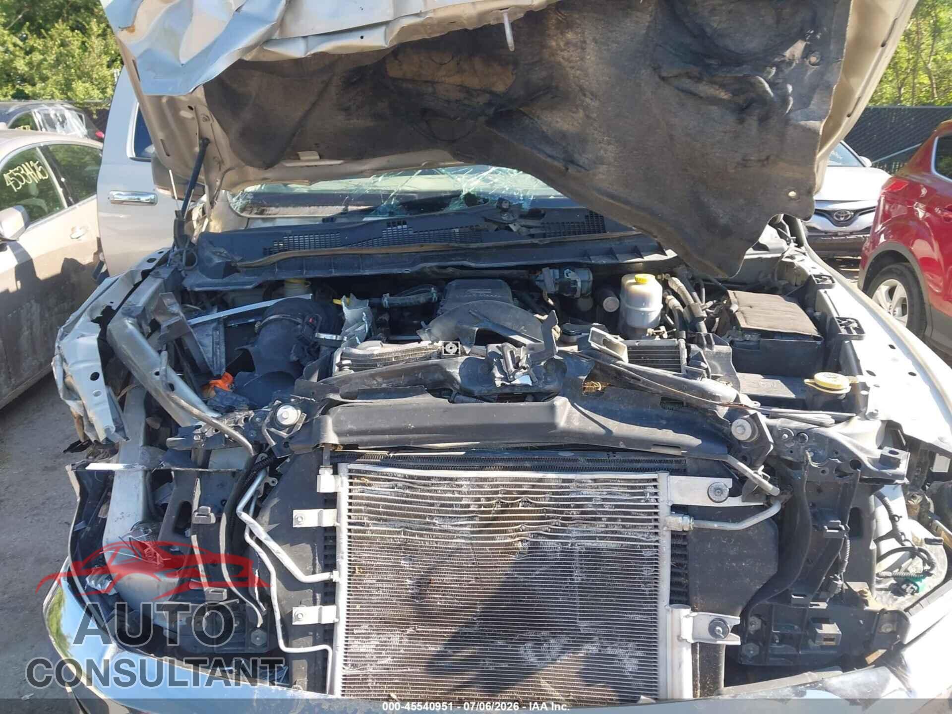 DODGE RAM 2500 2010 - 3D7TP2CL0AG186572