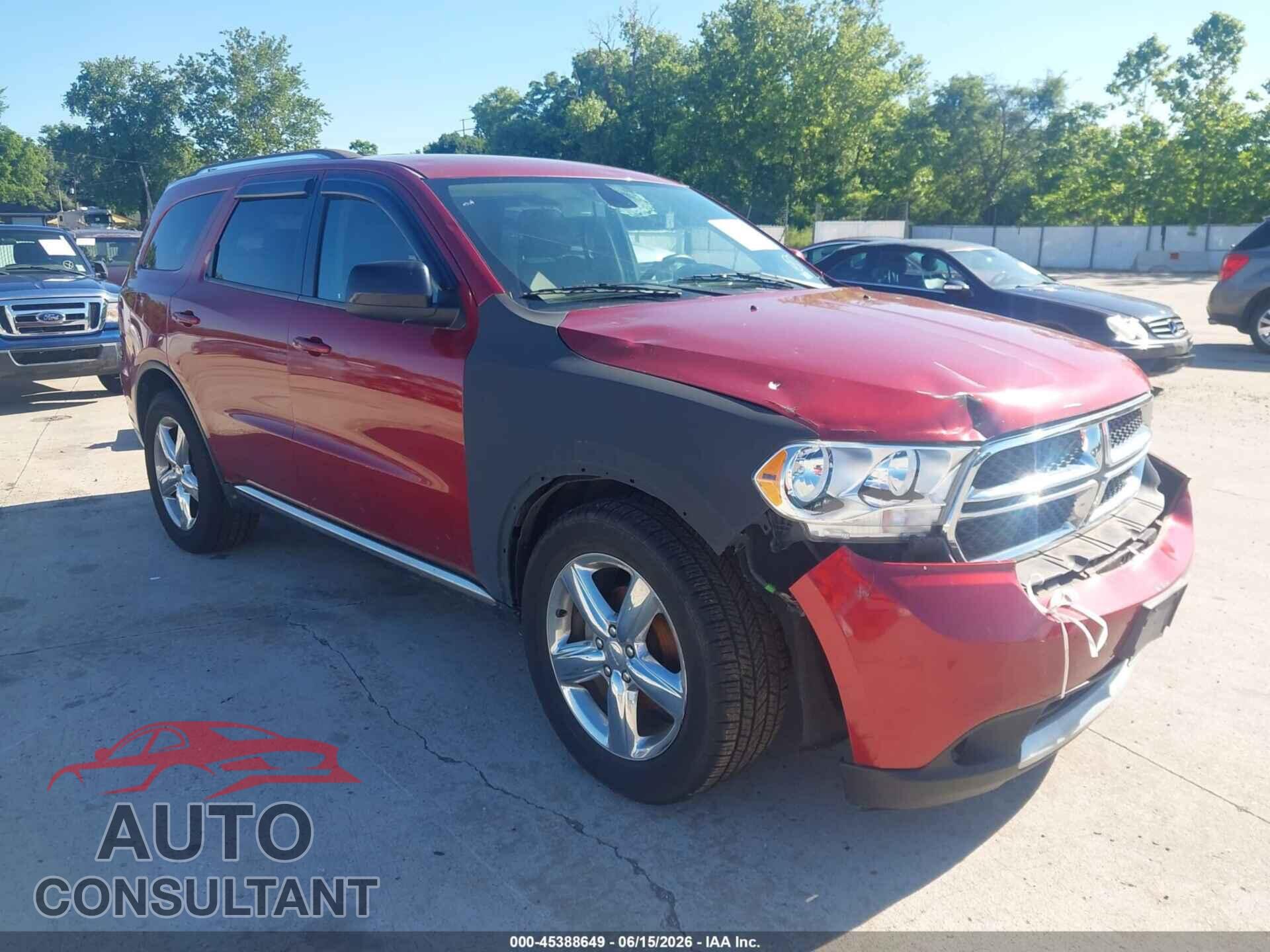DODGE DURANGO 2013 - 1C4RDHAG7DC684068
