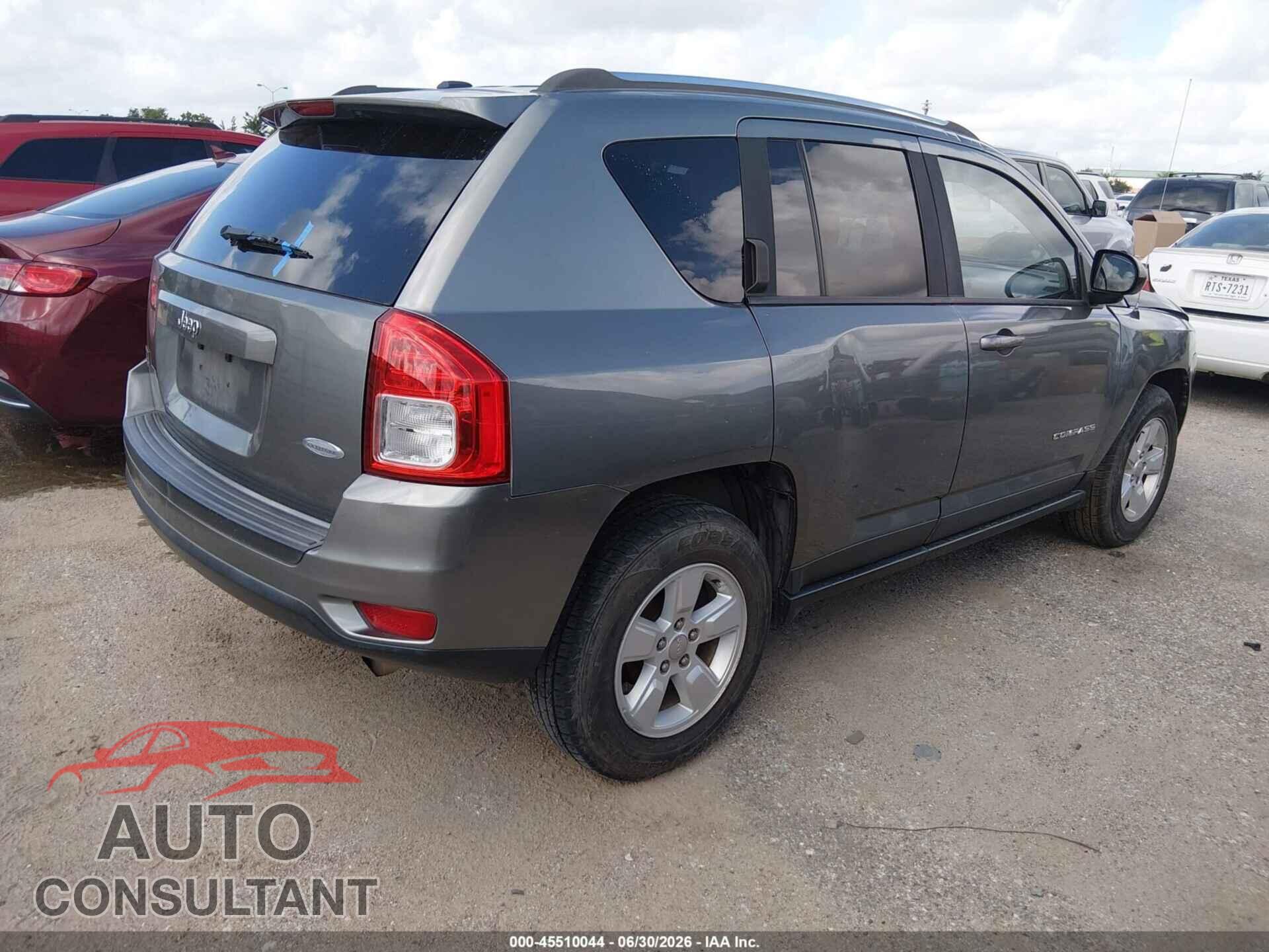 JEEP COMPASS 2012 - 1C4NJCEB6CD666436