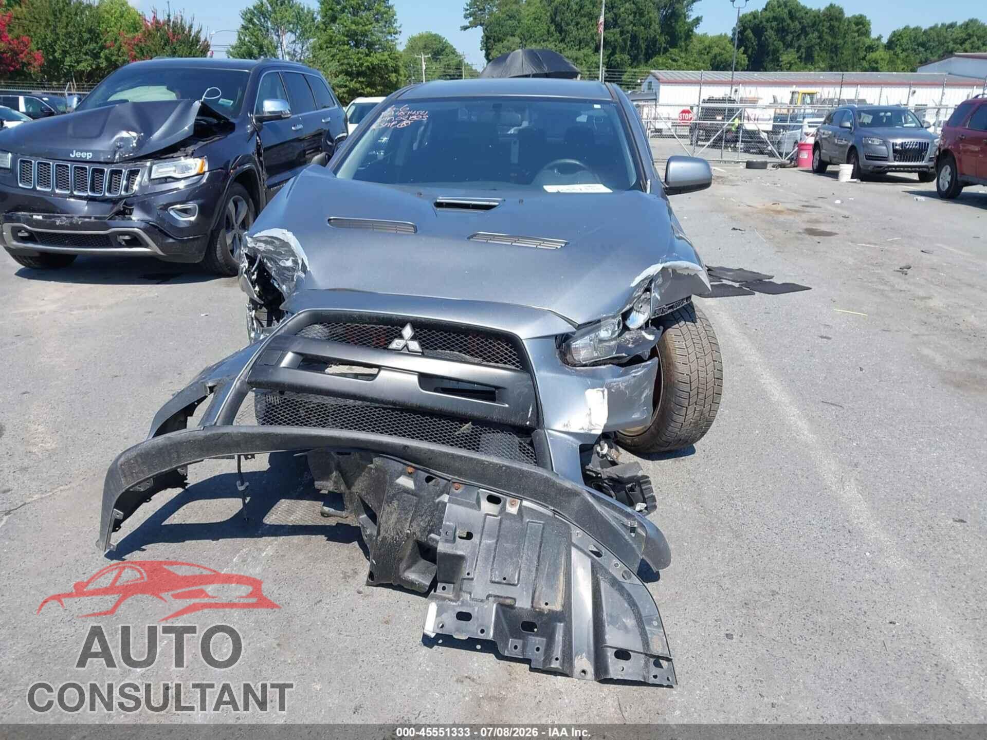 MITSUBISHI LANCER EVOLUTION 2014 - JA32W8FV9EU021825