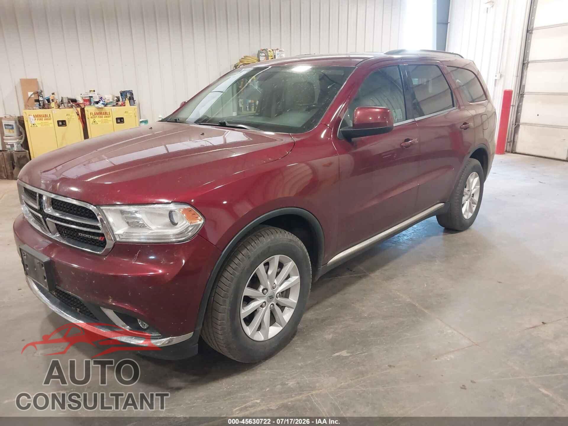 DODGE DURANGO 2019 - 1C4RDJAG1KC824782