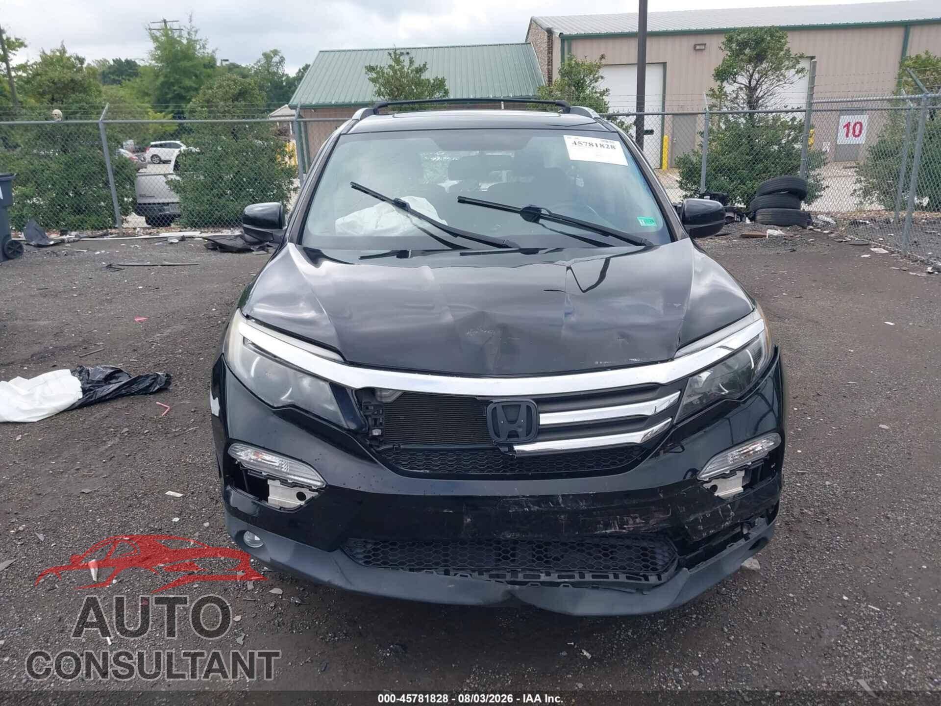 HONDA PILOT 2017 - 5FNYF6H54HB063975