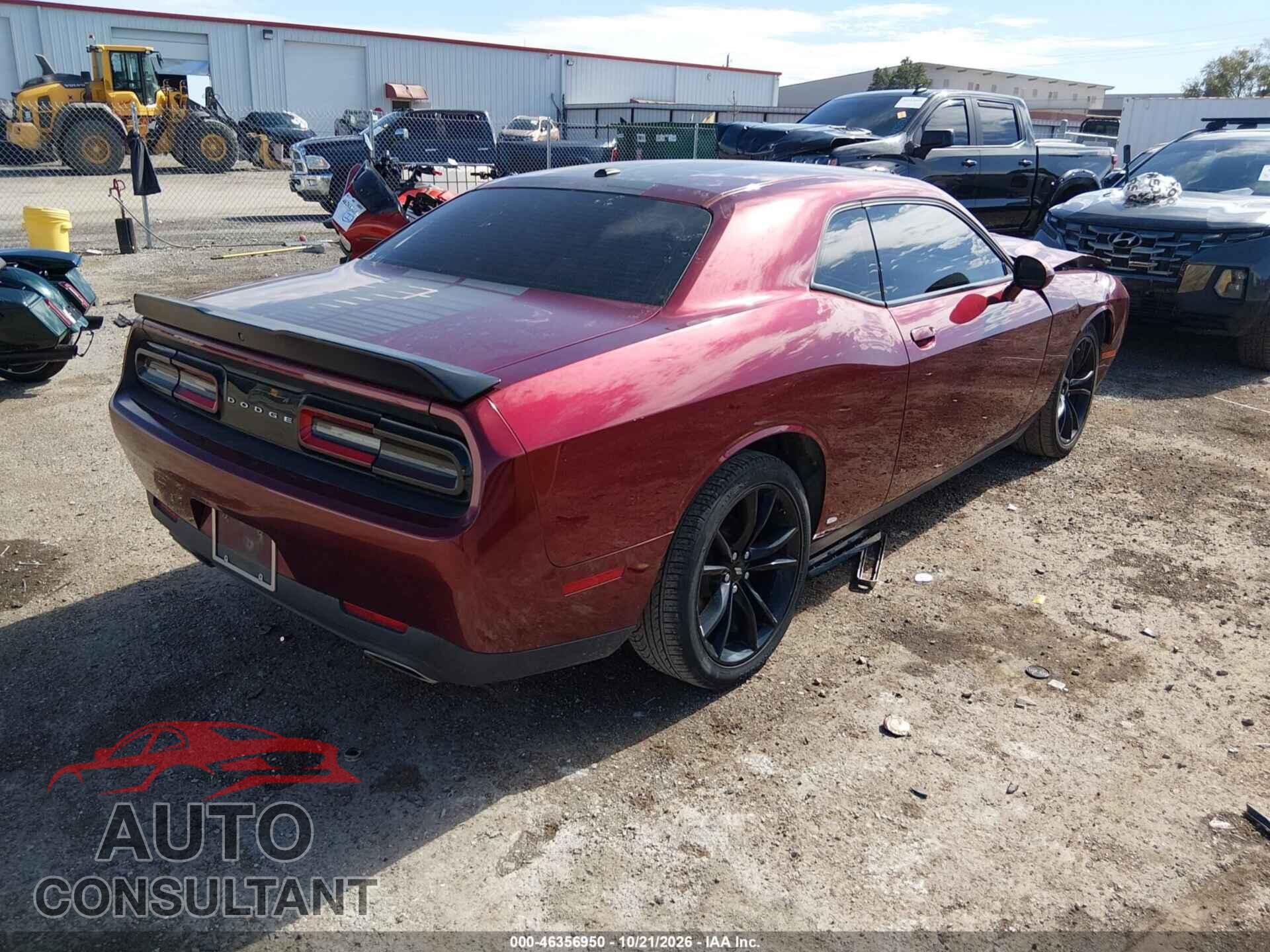 DODGE CHALLENGER 2018 - 2C3CDZAG8JH303112