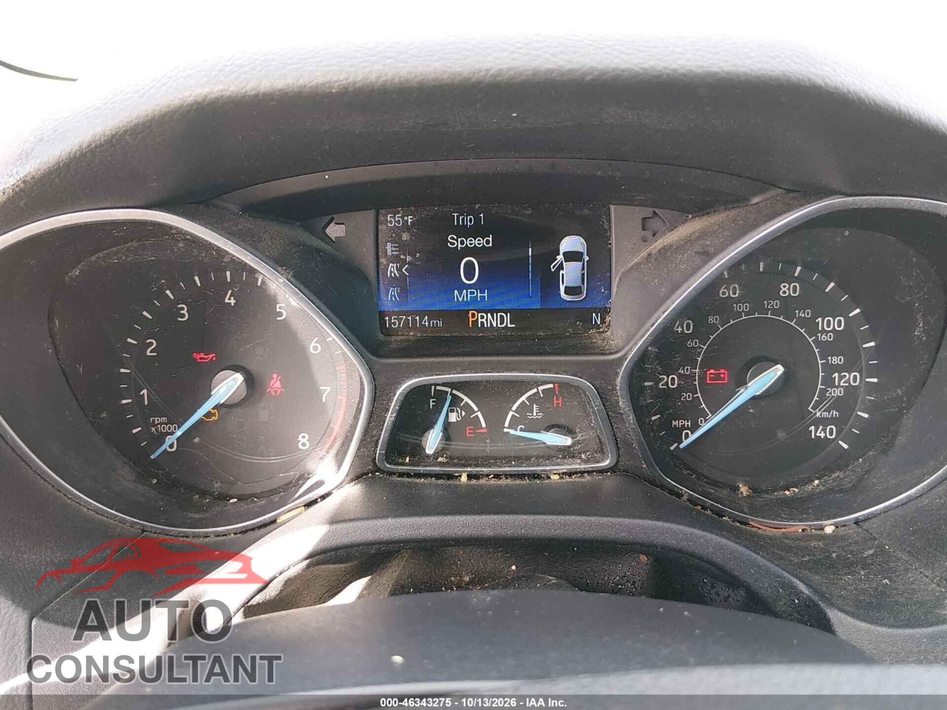 FORD FOCUS 2016 - 1FADP3F22GL406321