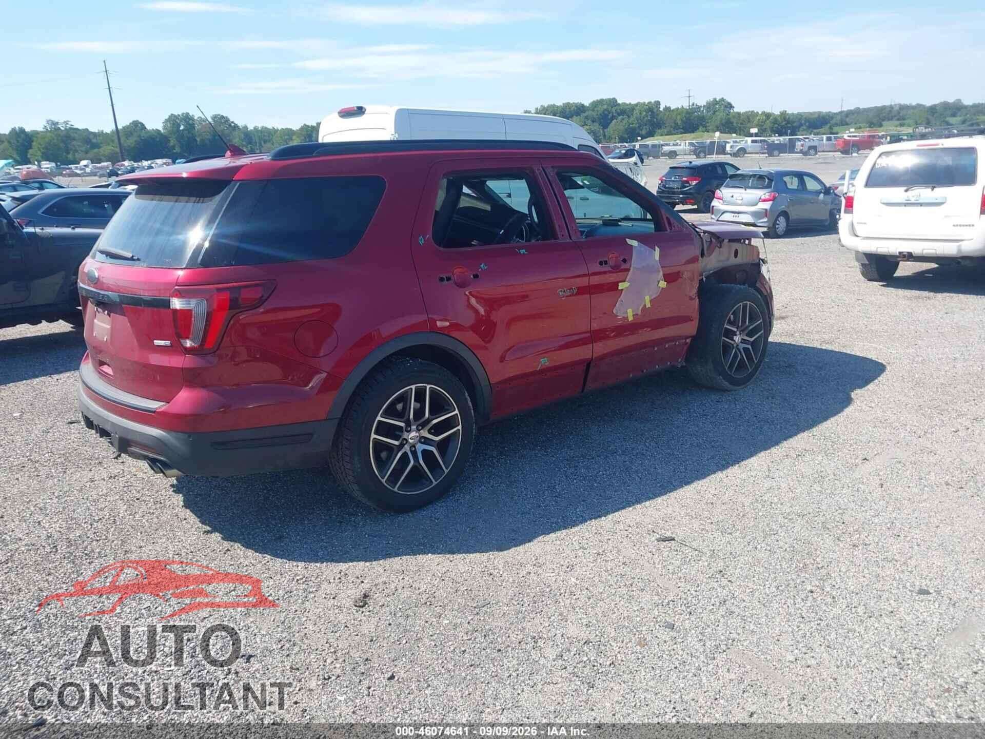 FORD EXPLORER 2018 - 1FM5K8GT9JGB25758