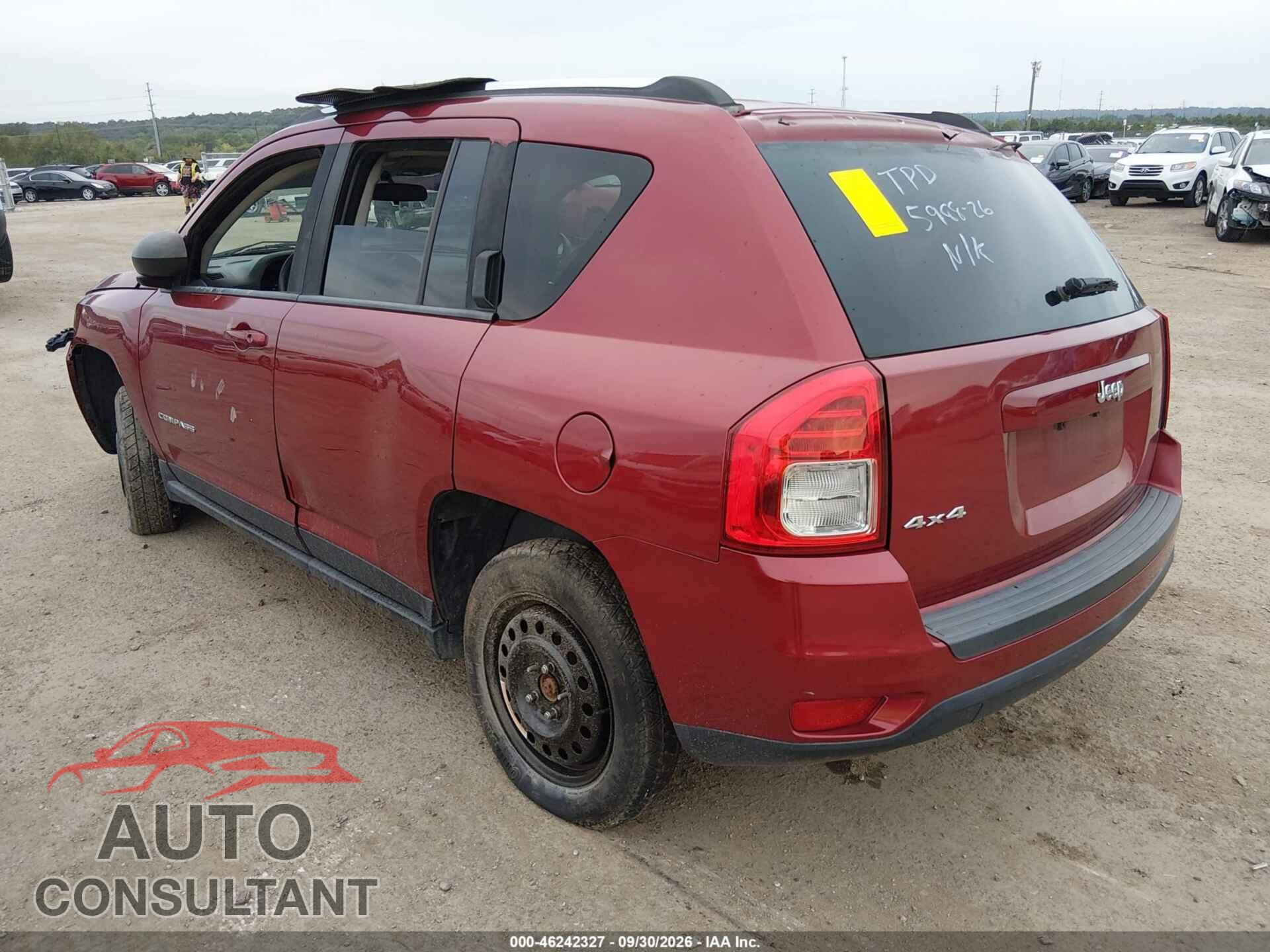 JEEP COMPASS 2012 - 1C4NJDBB1CD582745