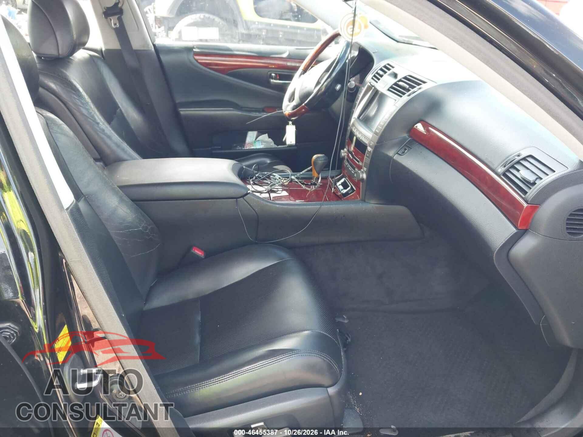 LEXUS LS 460 2009 - JTHBL46F795089728