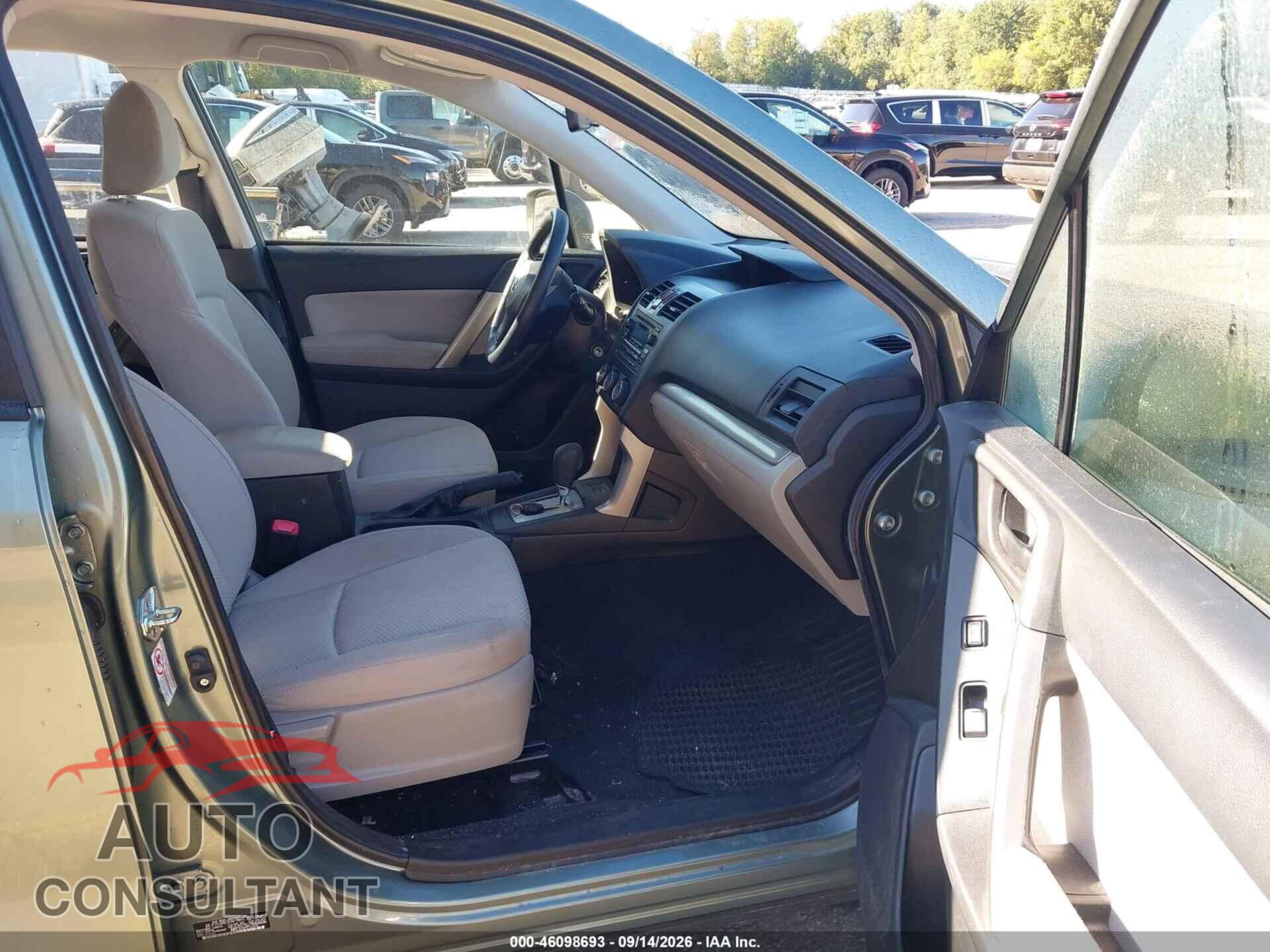 SUBARU FORESTER 2014 - JF2SJAAC3EH479643