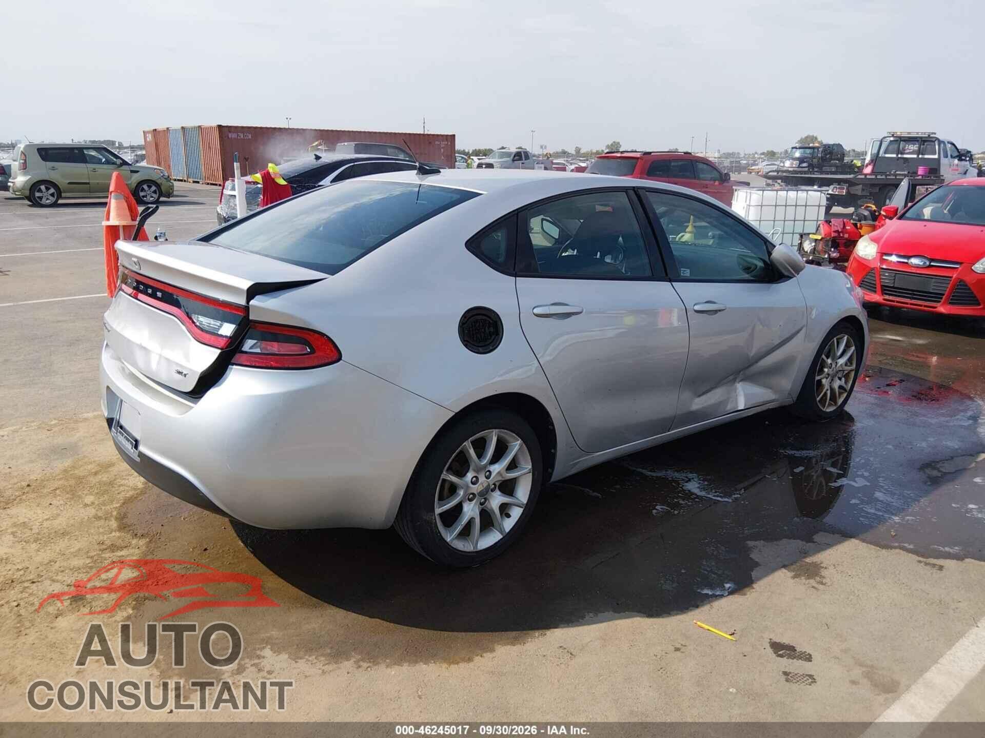 DODGE DART 2013 - 1C3CDFBAXDD152011