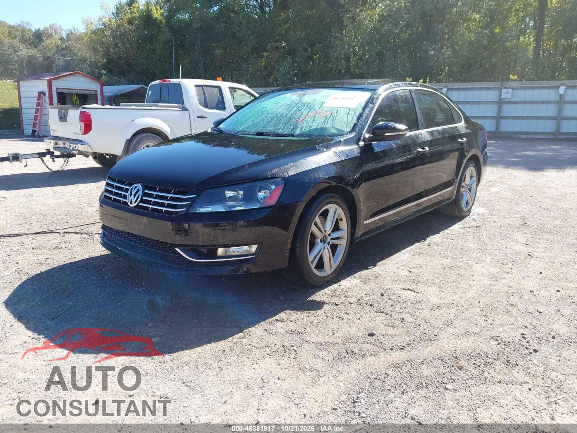 VOLKSWAGEN PASSAT 2012 - 1VWCM7A39CC011307