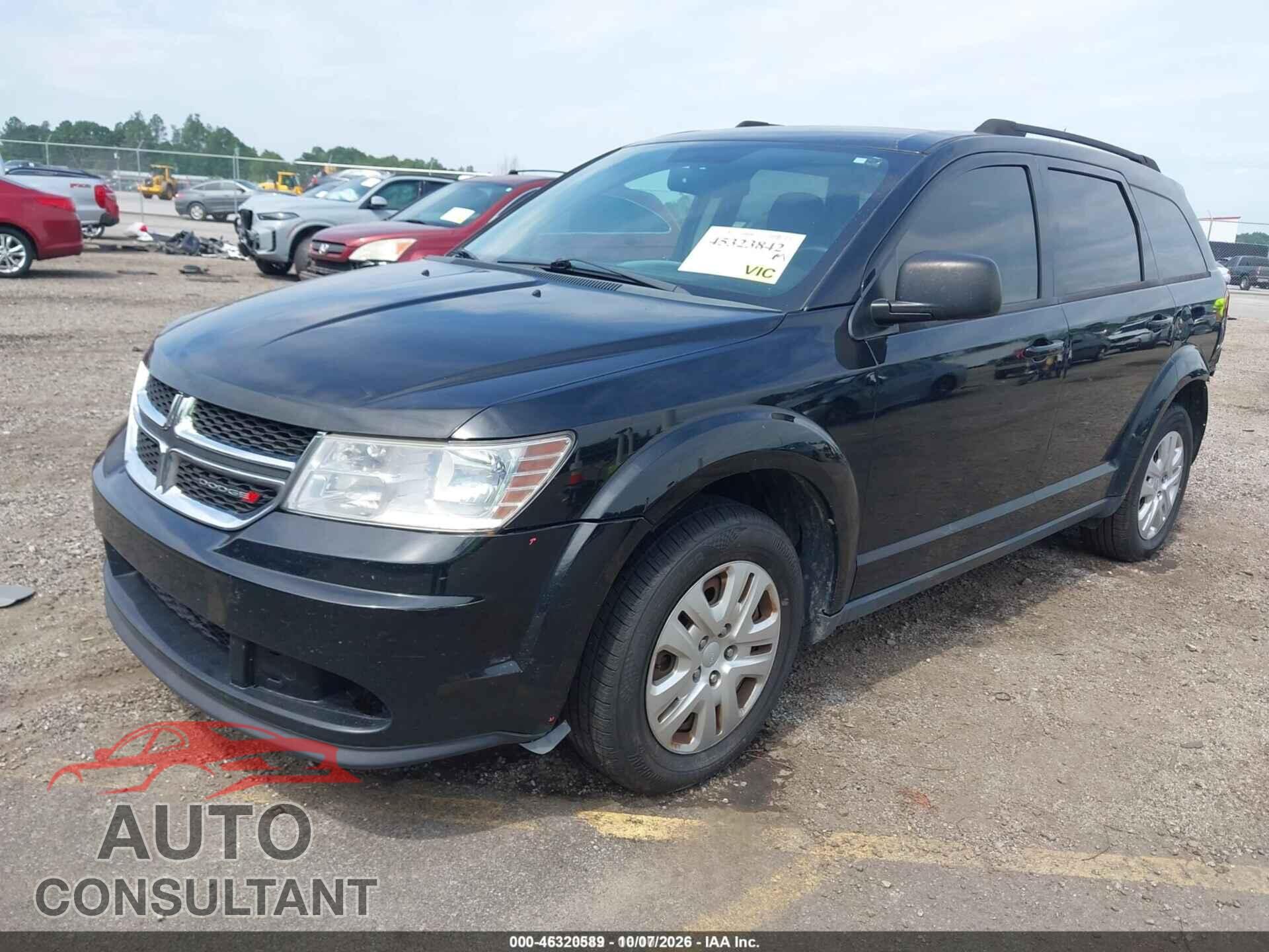 DODGE JOURNEY 2017 - 3C4PDCAB6HT525731