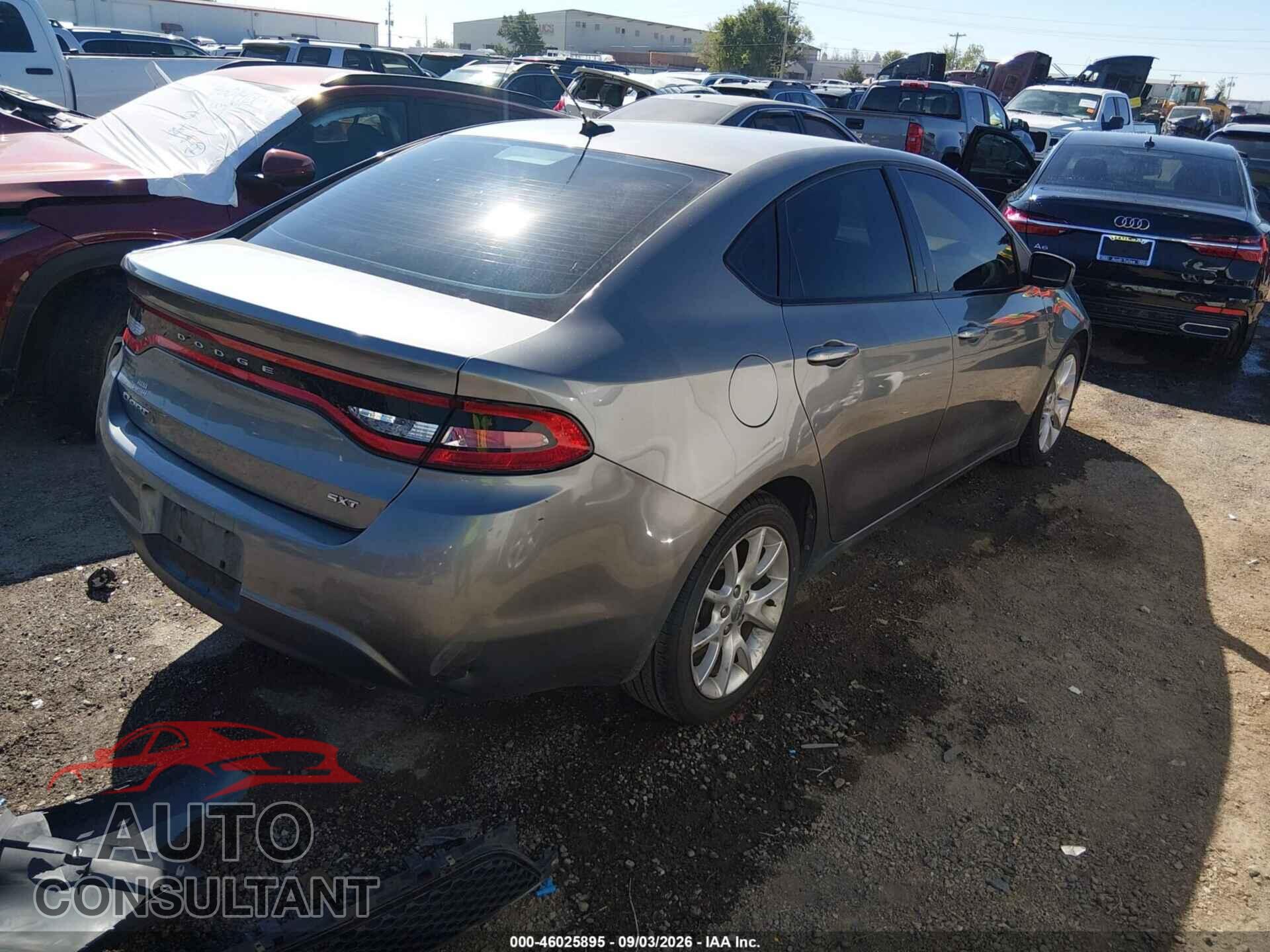 DODGE DART 2013 - 1C3CDFBA7DD708128
