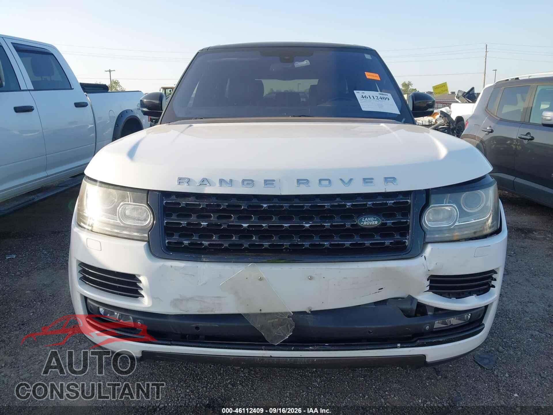 LAND ROVER RANGE ROVER 2015 - SALGS2TF4FA197089