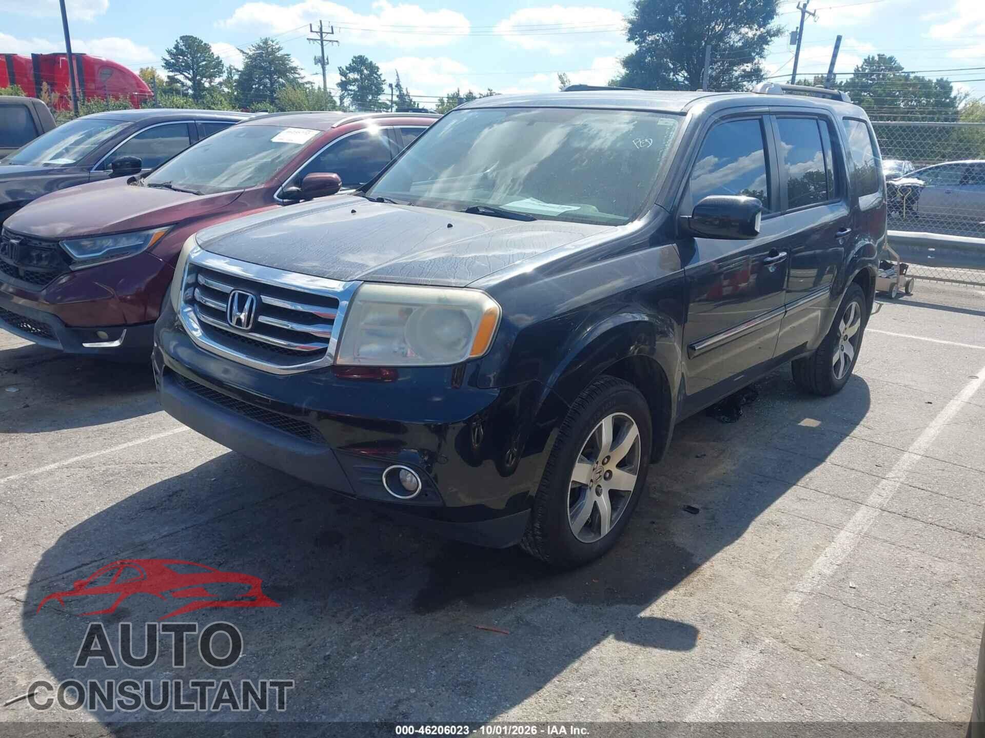 HONDA PILOT 2013 - 5FNYF3H92DB007142