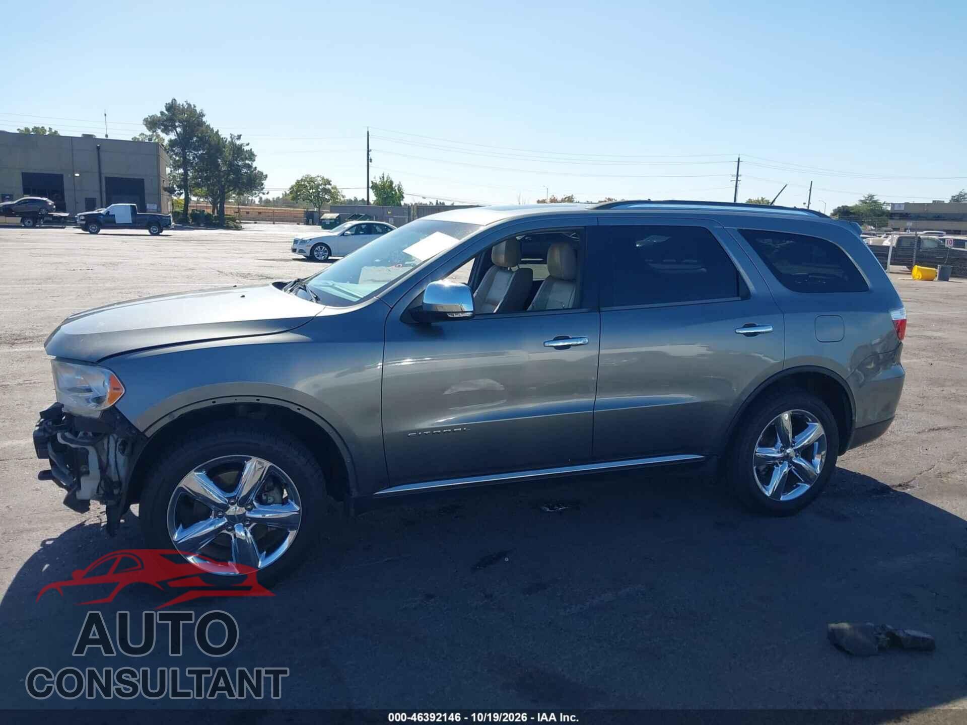 DODGE DURANGO 2012 - 1C4RDJEG4CC328564