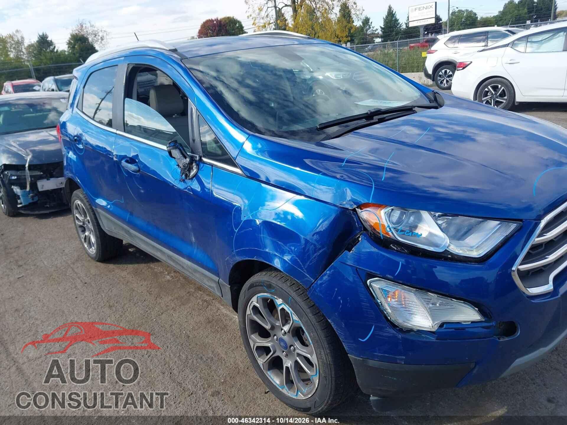 FORD ECOSPORT 2021 - MAJ6S3KLXMC427967