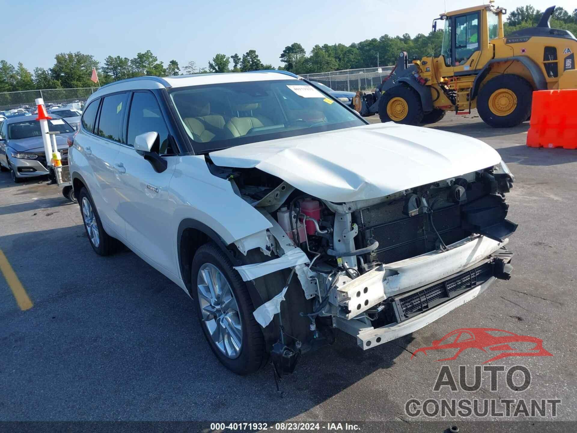 TOYOTA HIGHLANDER 2021 - 5TDYARAH2MS505274