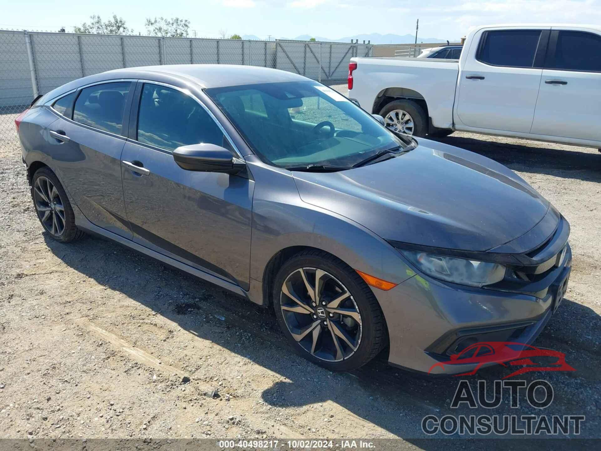 HONDA CIVIC 2019 - 2HGFC2F88KH528797