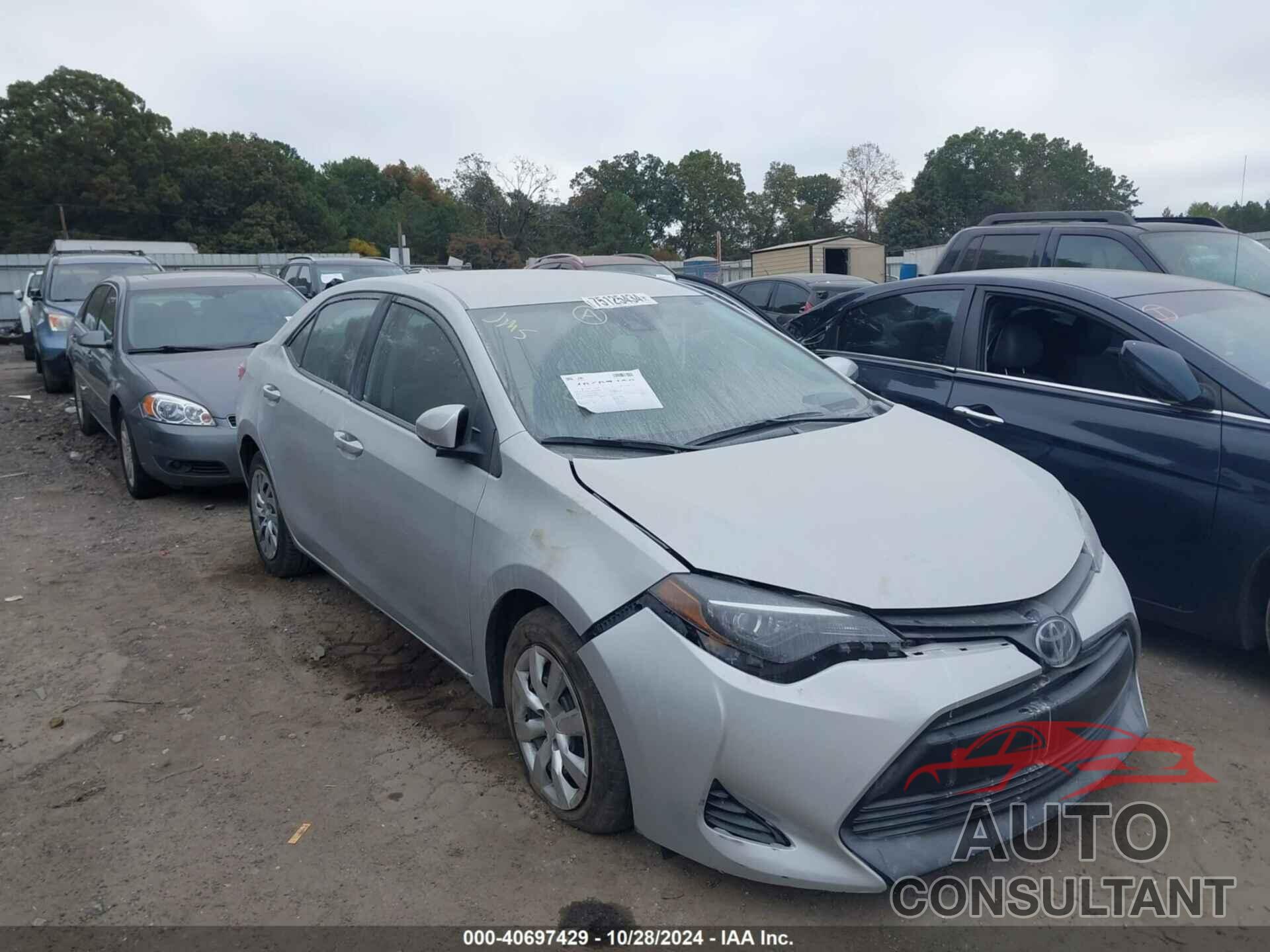 TOYOTA COROLLA 2017 - 2T1BURHE6HC844501