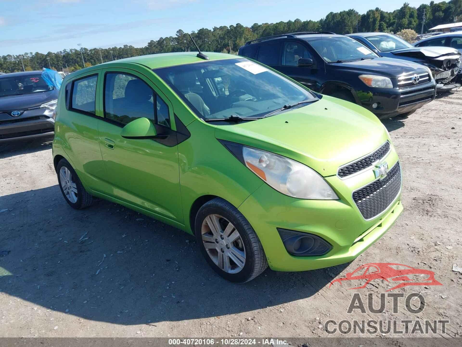CHEVROLET SPARK 2014 - KL8CB6S99EC500761