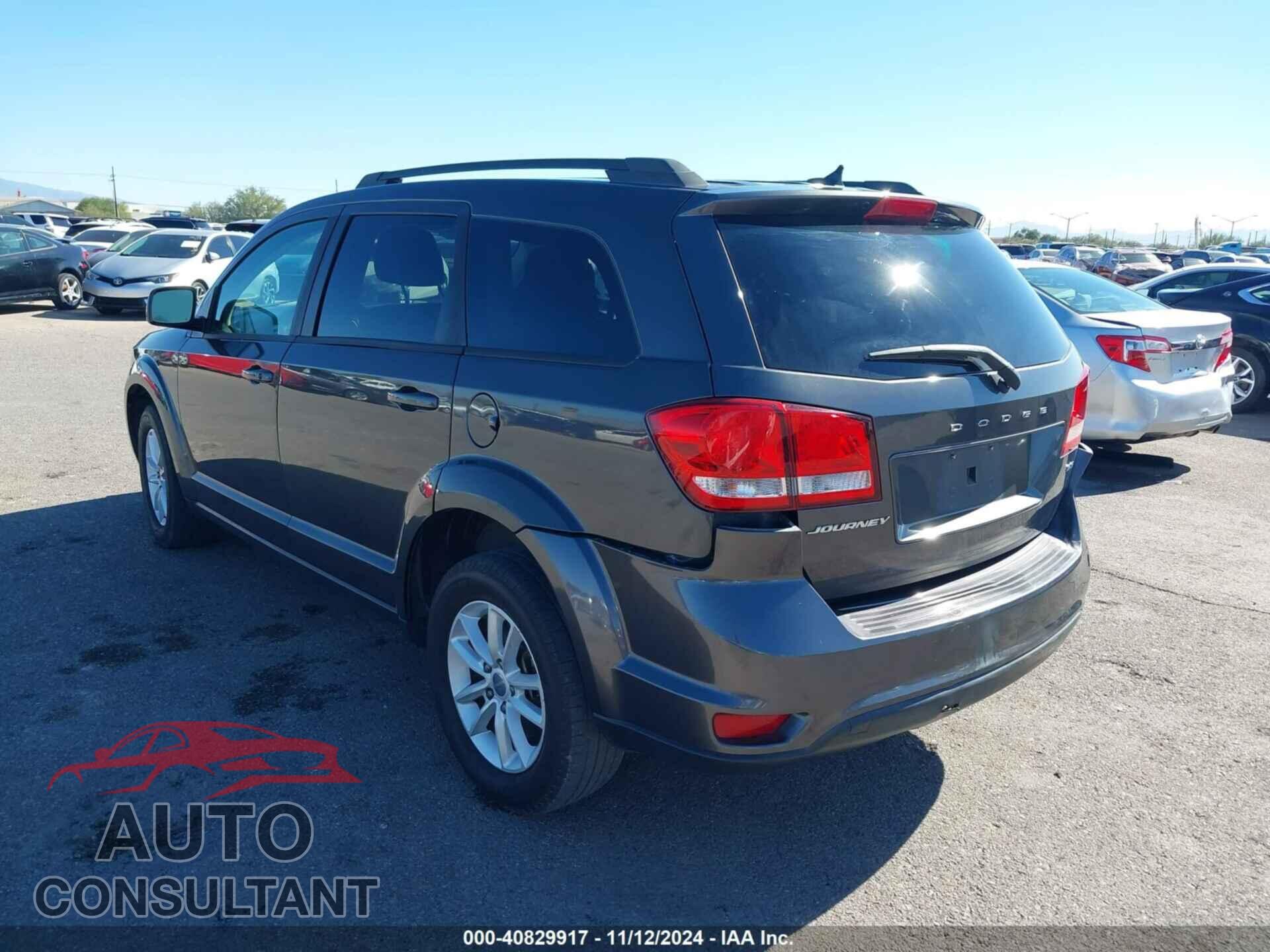 DODGE JOURNEY 2016 - 3C4PDCBBXGT191457