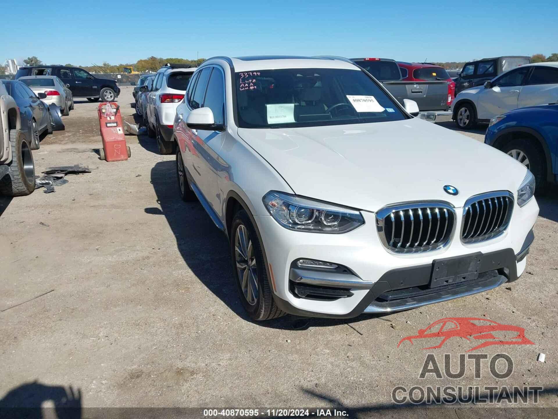 BMW X3 2019 - 5UXTR7C59KLF30814