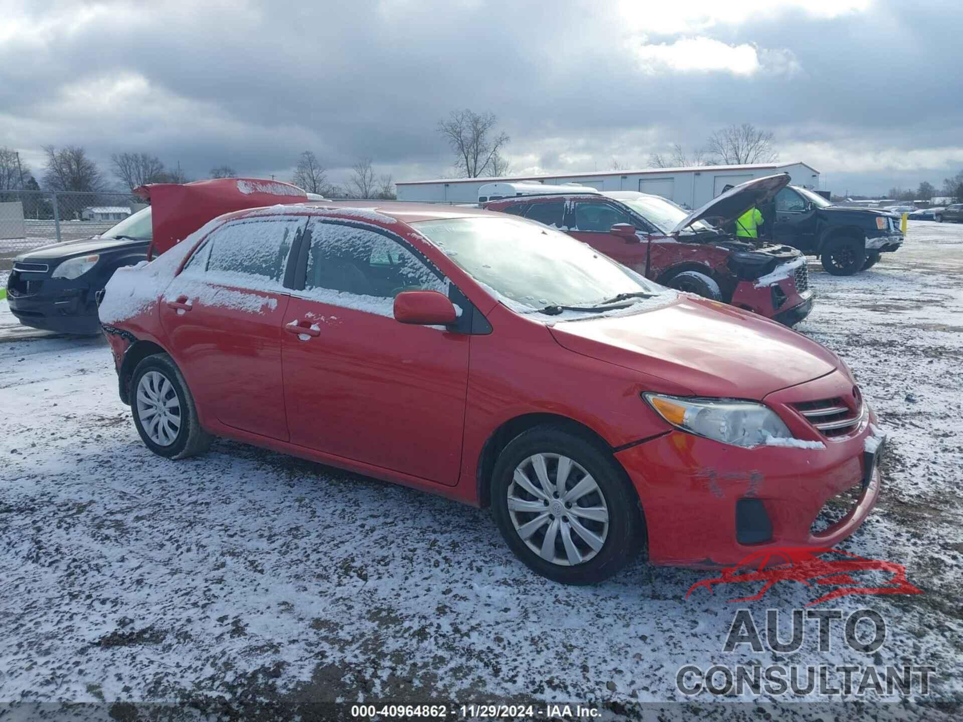TOYOTA COROLLA 2013 - 5YFBU4EE5DP175901
