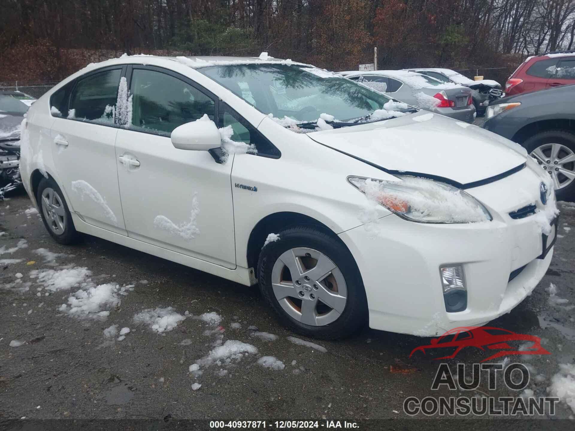 TOYOTA PRIUS 2010 - JTDKN3DU6A0085811