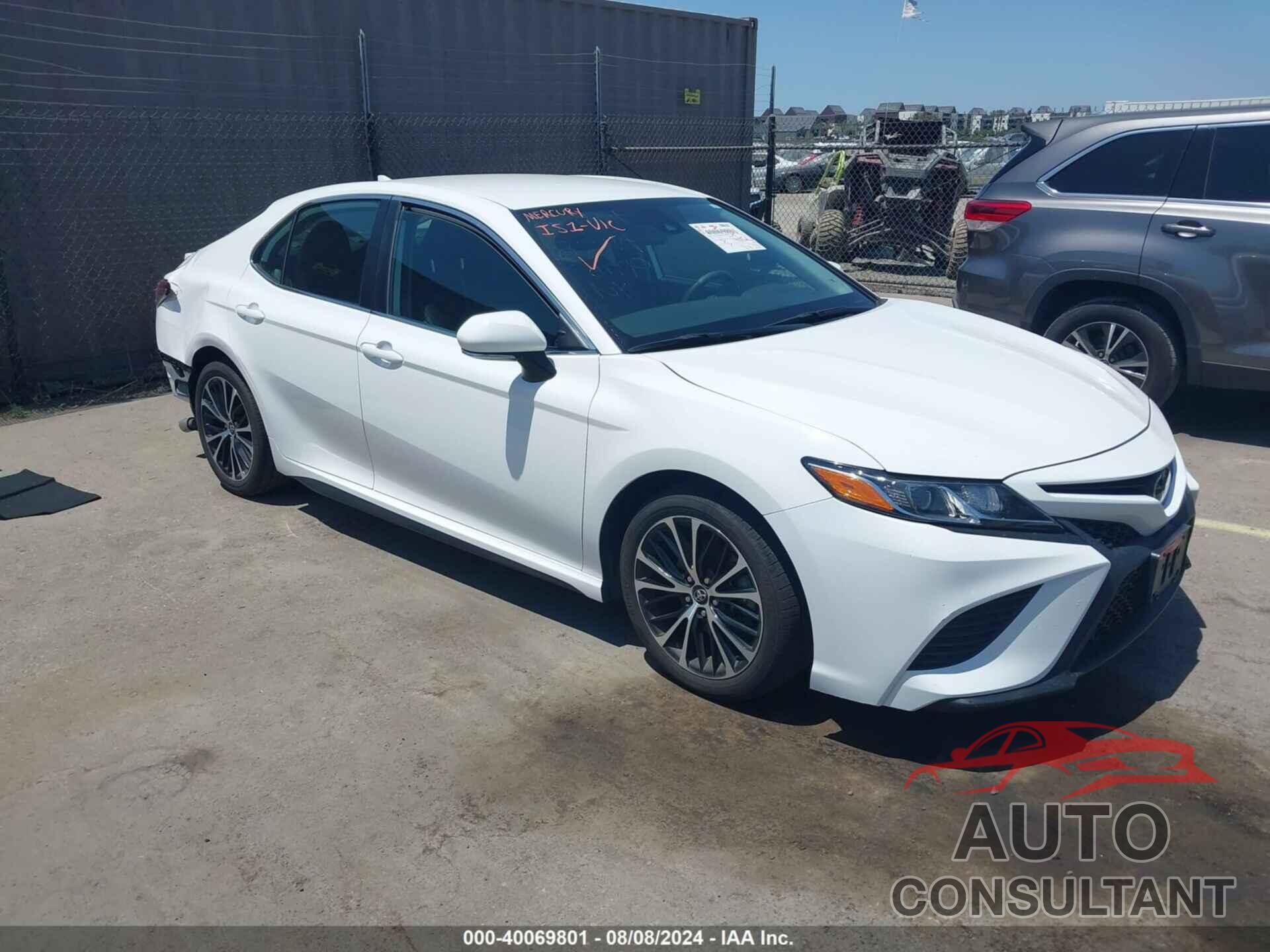 TOYOTA CAMRY 2019 - 4T1B11HK5KU722010