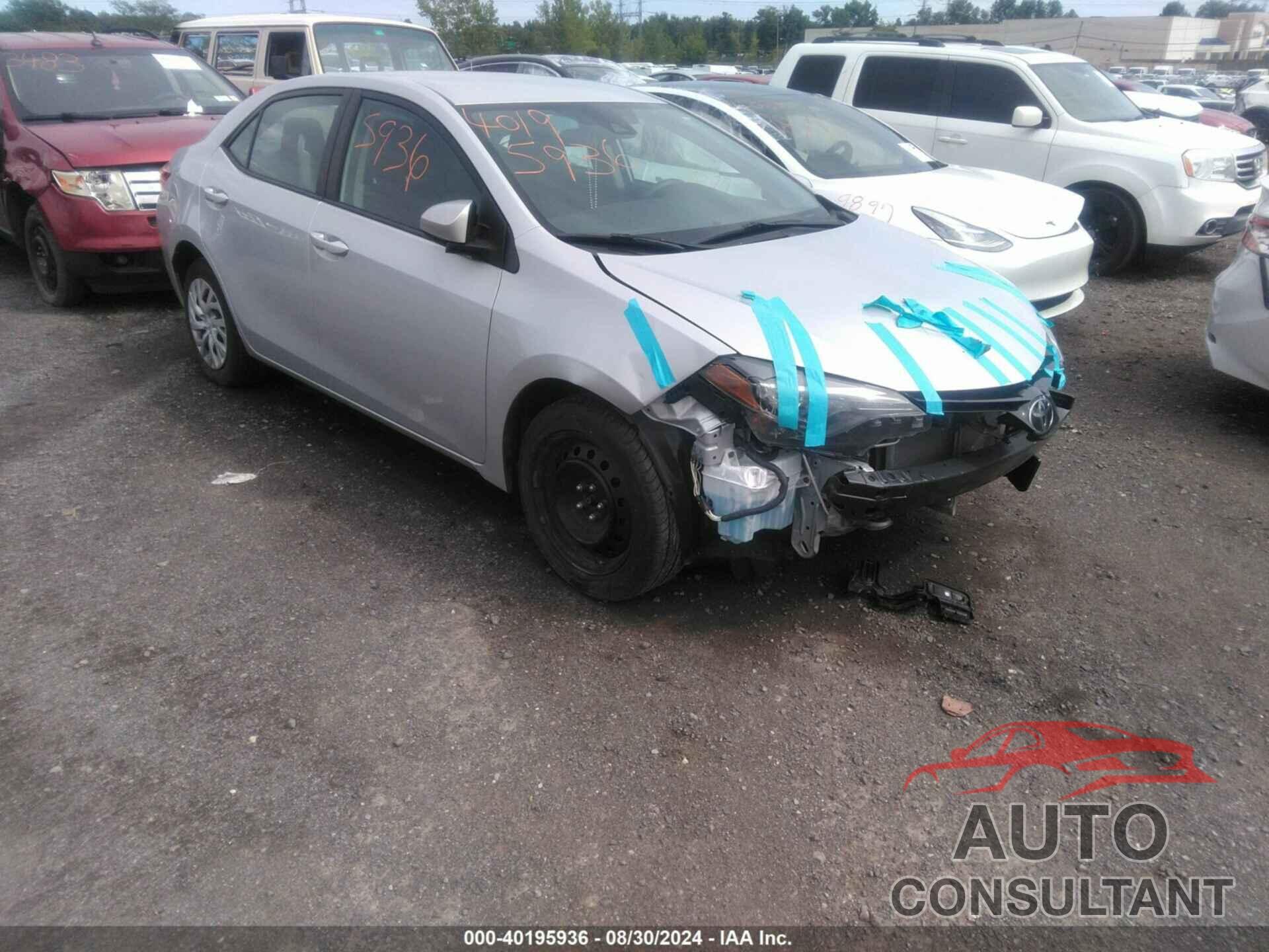 TOYOTA COROLLA 2017 - 2T1BURHE6HC756046