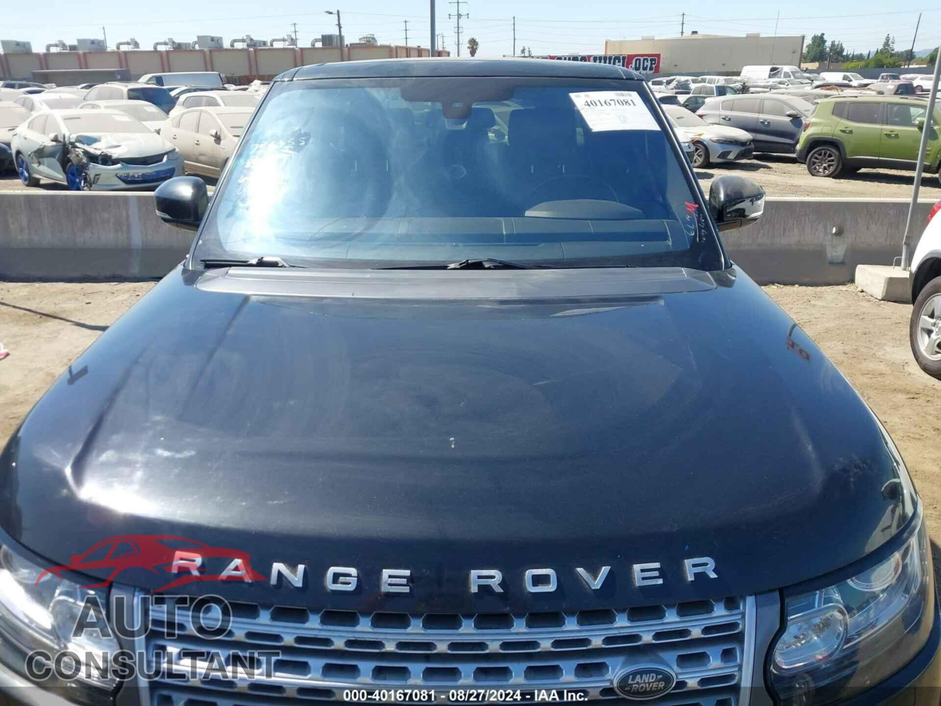 LAND ROVER RANGE ROVER 2014 - SALGS2WF5EA182952