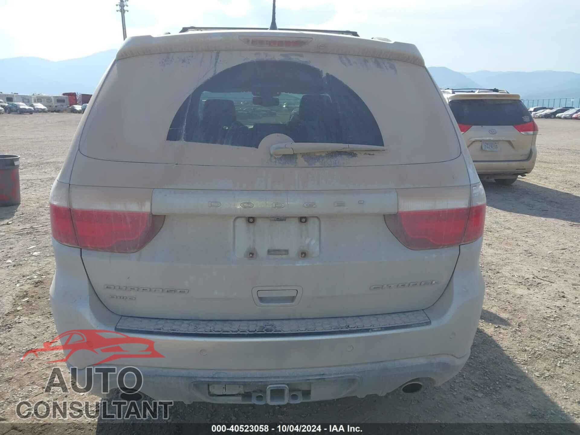DODGE DURANGO 2012 - 1C4SDJET5CC130896