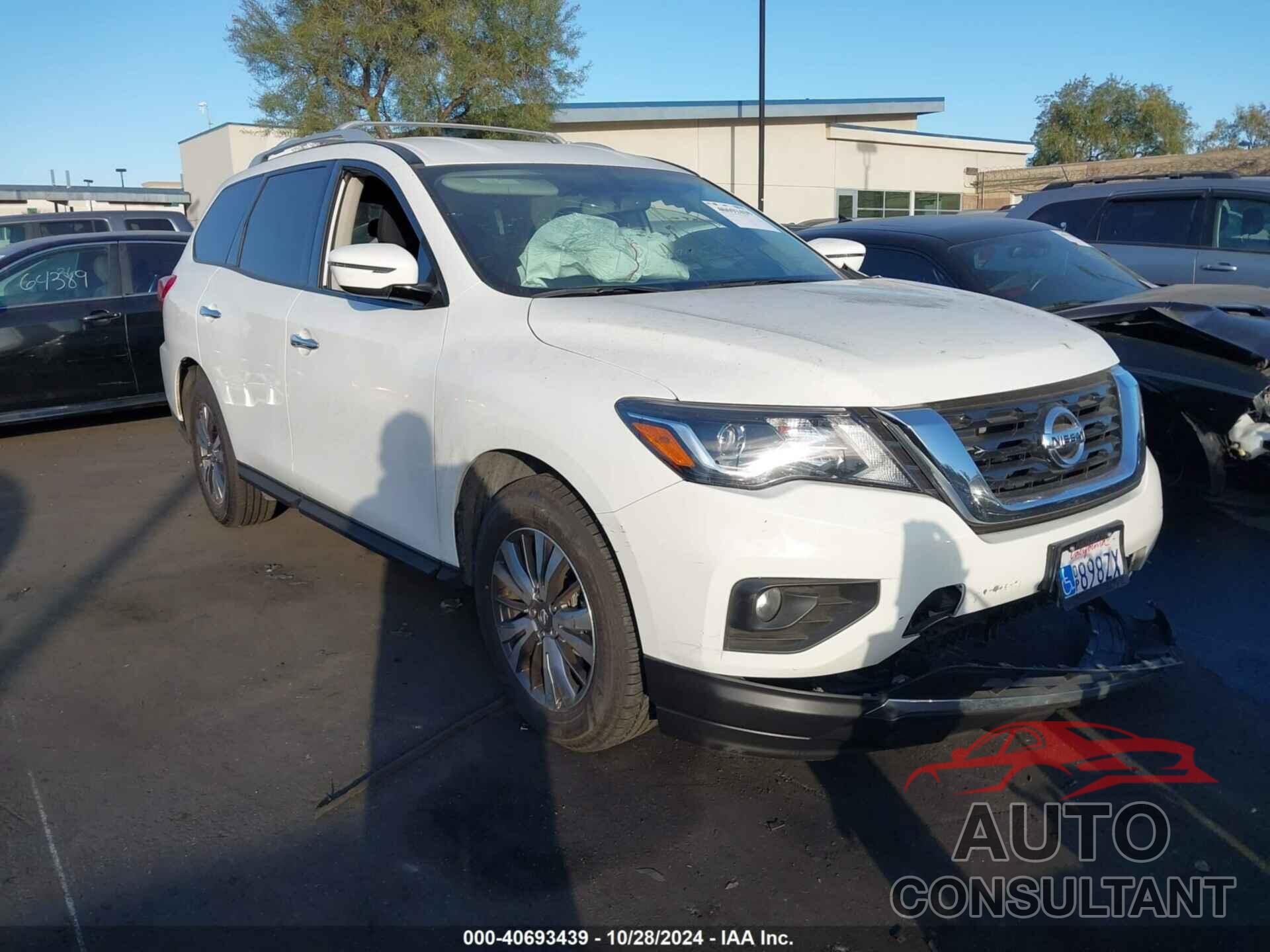 NISSAN PATHFINDER 2019 - 5N1DR2MN0KC607358