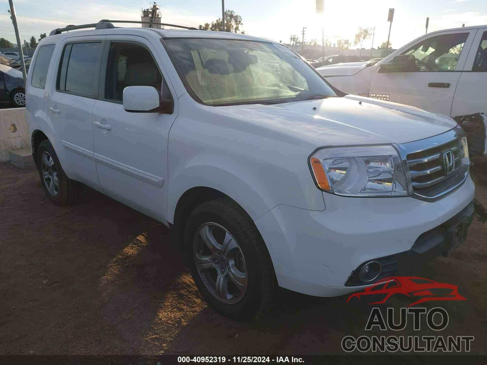 HONDA PILOT 2013 - 5FNYF3H59DB028535