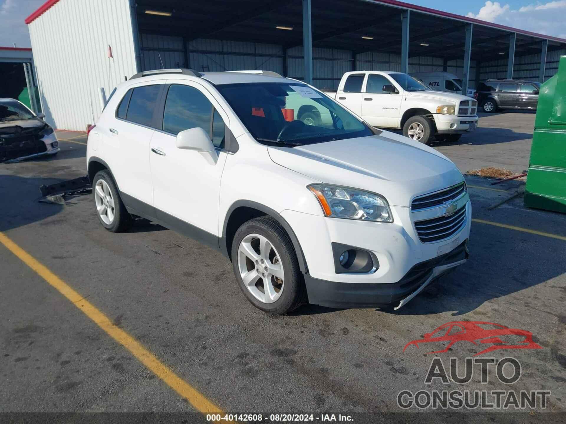 CHEVROLET TRAX 2016 - 3GNCJRSB6GL197077