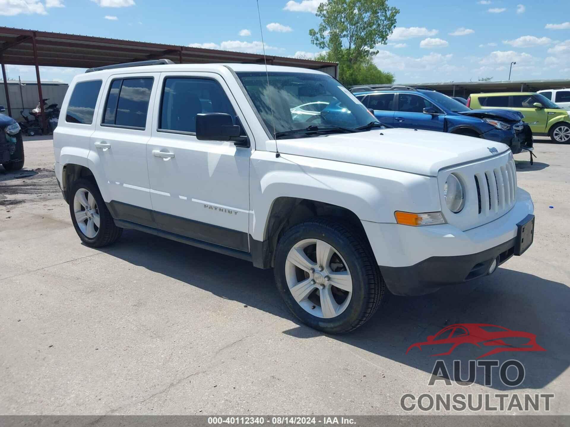 JEEP PATRIOT 2016 - 1C4NJPFBXGD582504